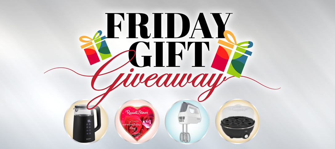 Friday Gift Giveaway - February 2025